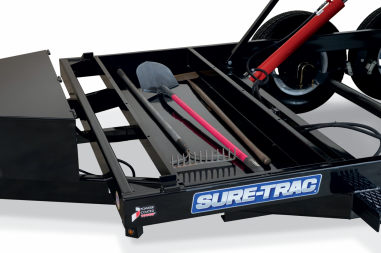 New 2024 Sure-Trac 82x14 (14k) Telescopic Dump Trailer