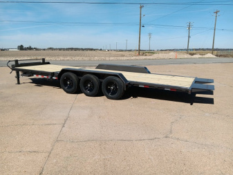New 2025 Delta Trailers 84x24 Tri Axle (24.5K) Tilt Equipment Trailer