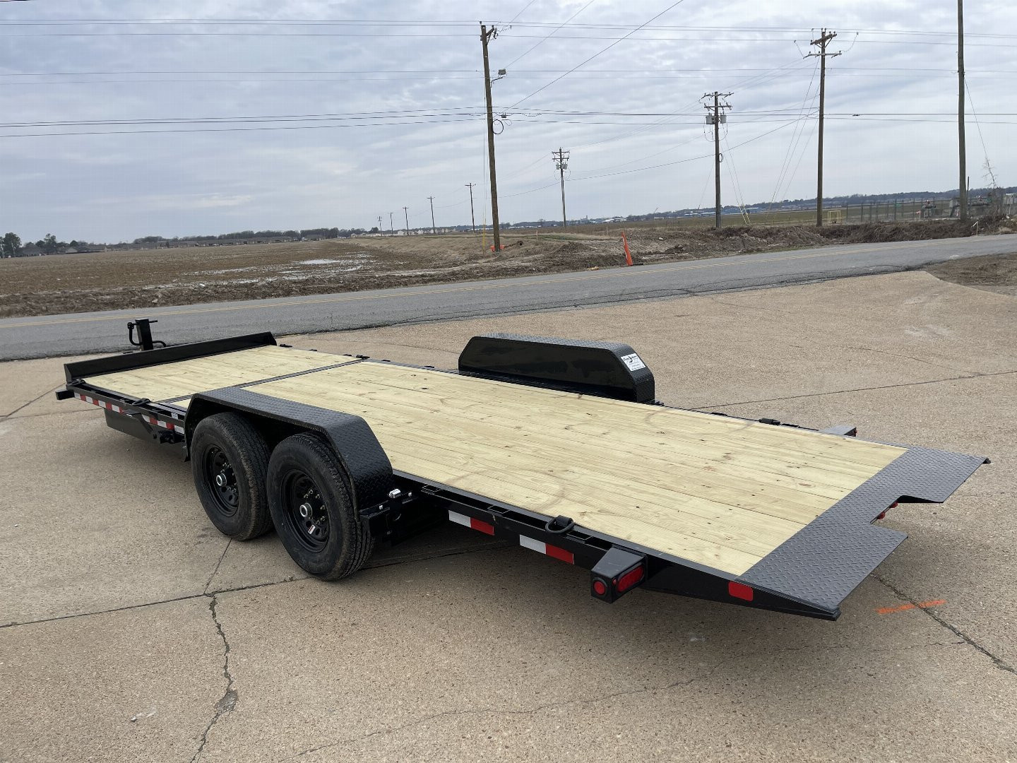 New 2025 Big Tex Trailers 83x16+6 (14K) Heavy Duty Tilt Bed Equipment Trailer
