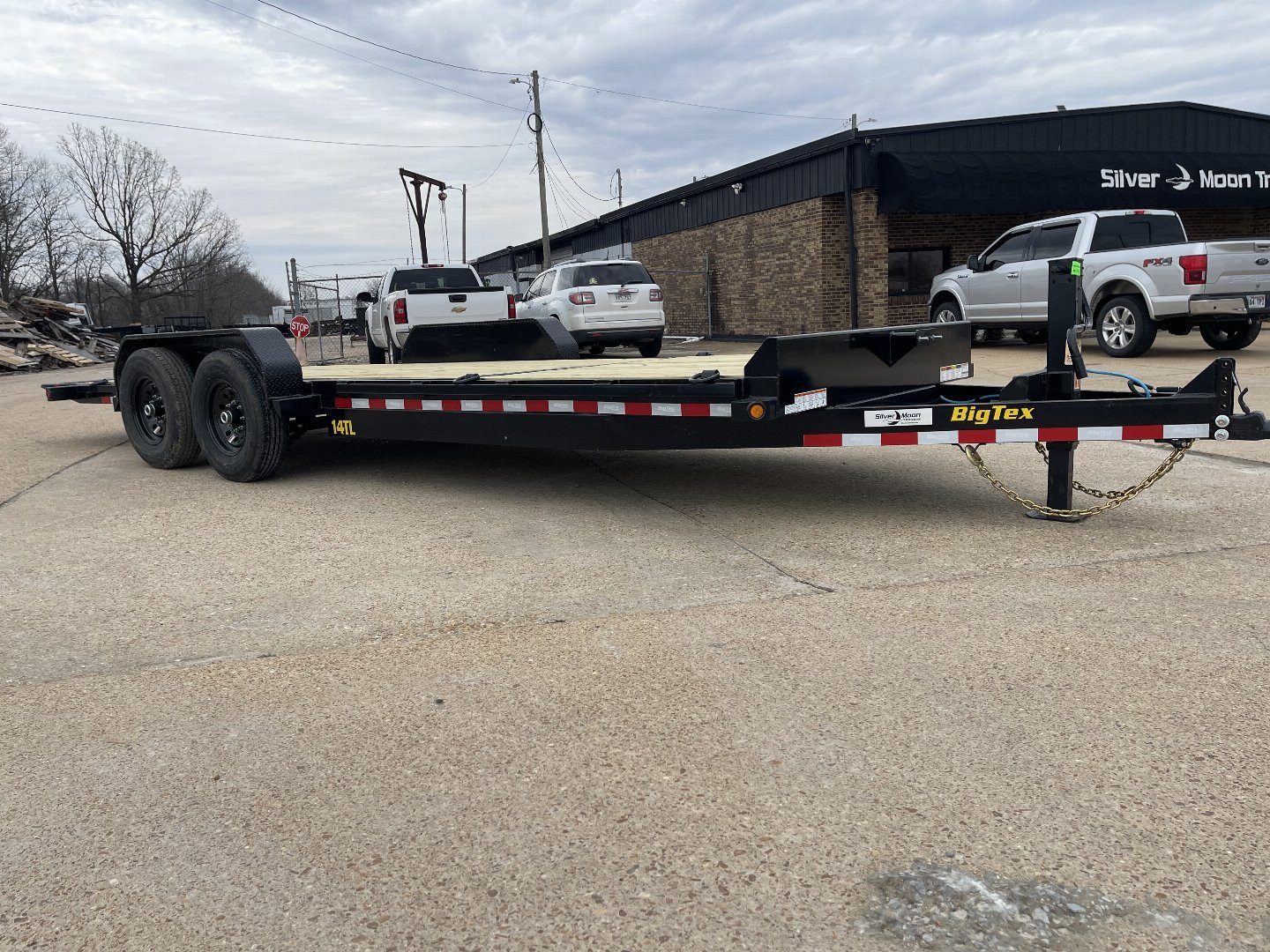 New 2025 Big Tex Trailers 83x16+6 (14K) Heavy Duty Tilt Bed Equipment Trailer