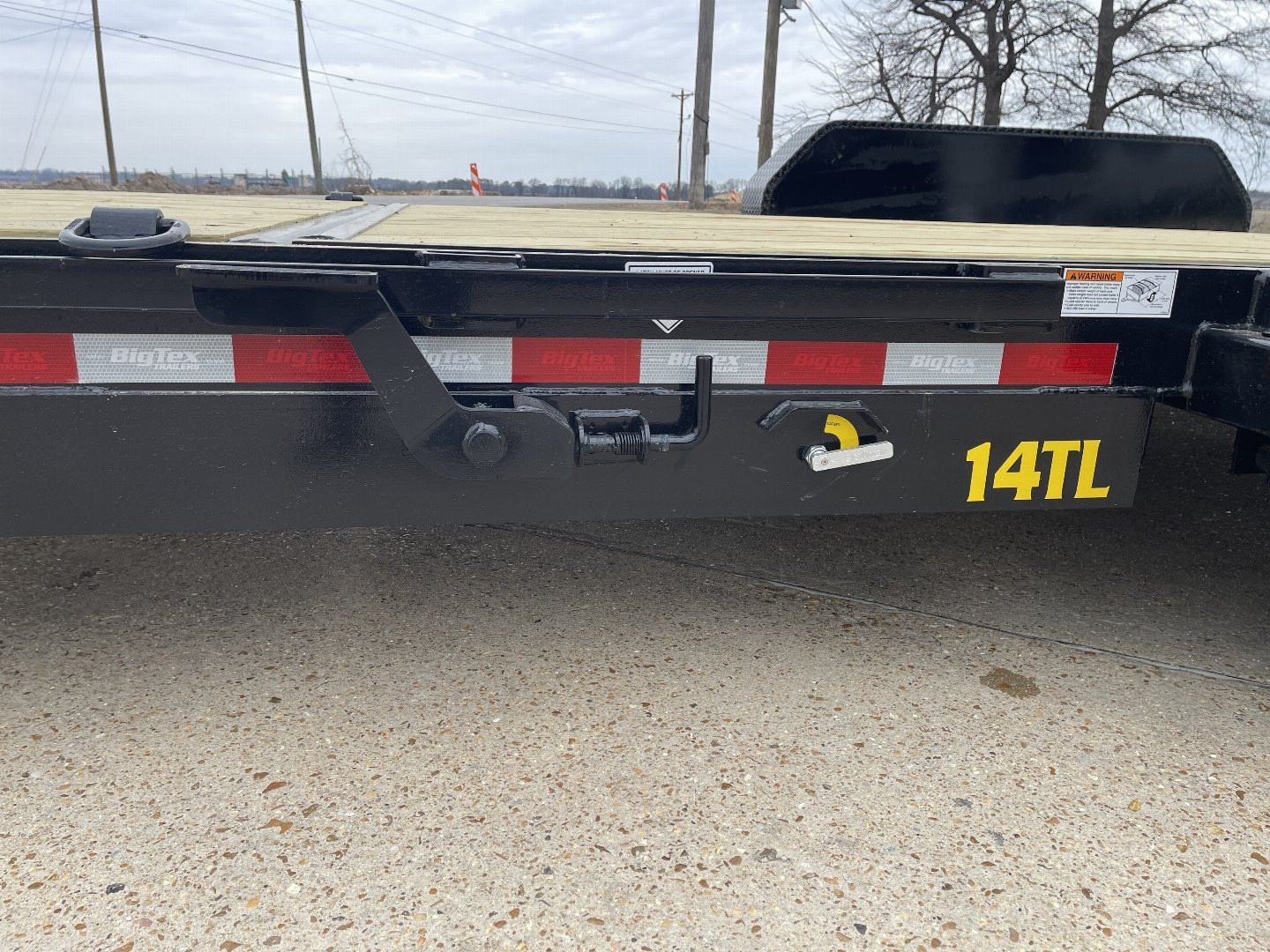New 2025 Big Tex Trailers 83x16+6 (14K) Heavy Duty Tilt Bed Equipment Trailer