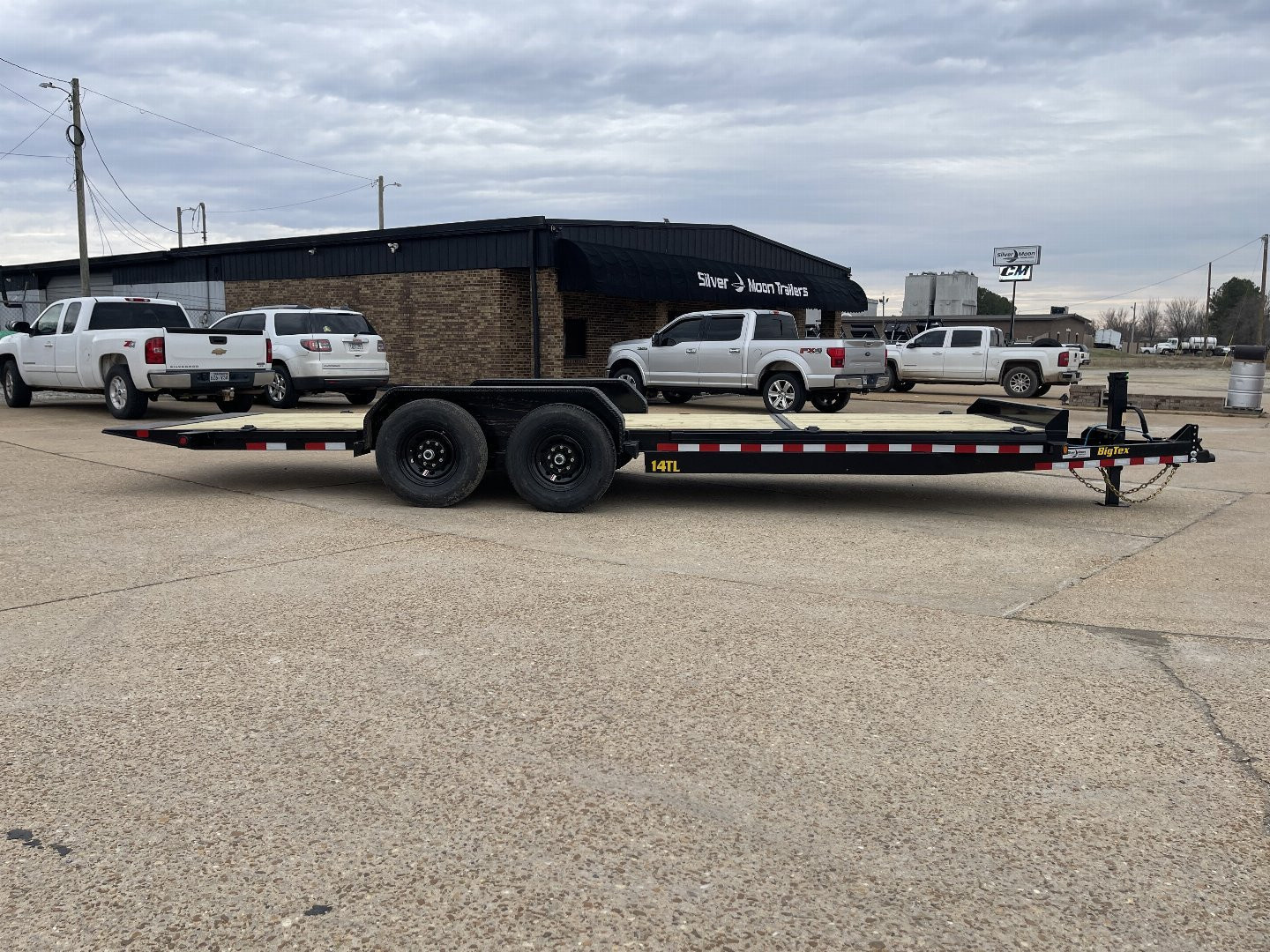 New 2025 Big Tex Trailers 83x16+6 (14K) Heavy Duty Tilt Bed Equipment Trailer