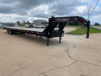 Used 2022 East Texas Trailers GN HD Deck Over 21K 102  X 40'