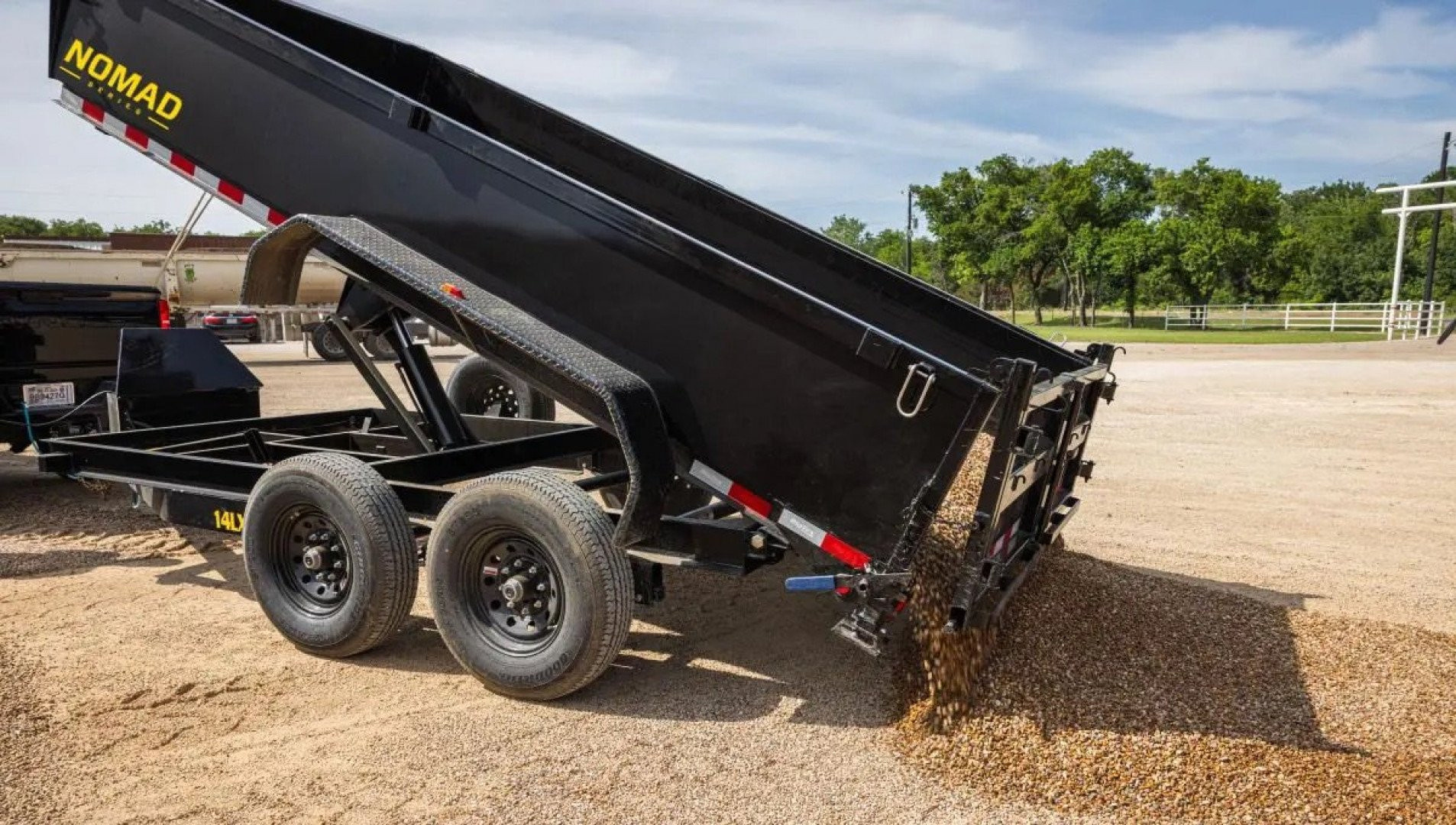 New 2025 Big Tex Trailers 14LX 83x14x2 (14K) Channel Tandem Axle Dump Trailer