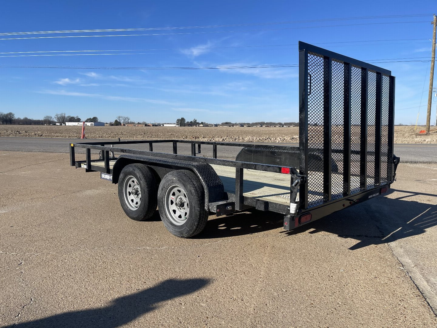 New 2025 Sure-Trac 7x14 (7K) Utility Trailer