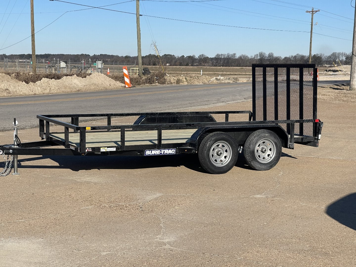 New 2025 Sure-Trac 7x14 (7K) Utility Trailer