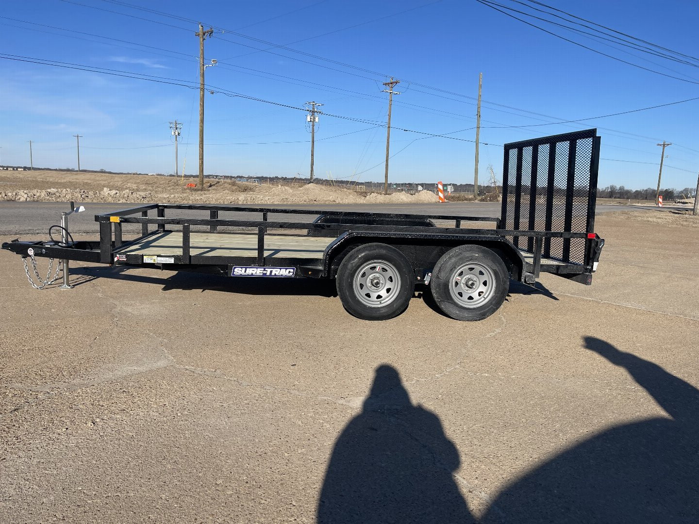 New 2025 Sure-Trac 7x14 (7K) Utility Trailer
