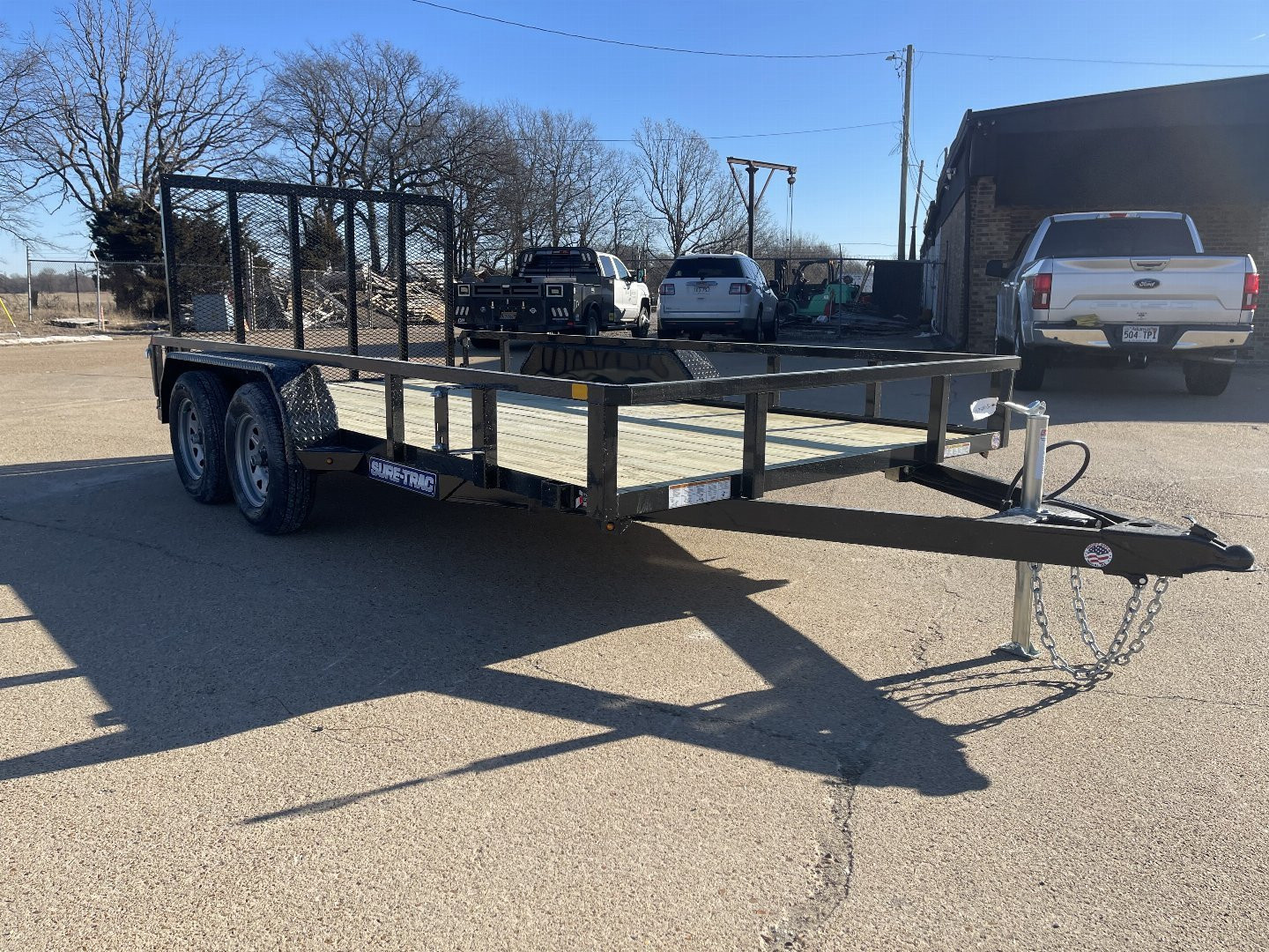 New 2025 Sure-Trac 7x14 (7K) Utility Trailer