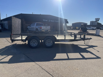 New 2025 Sure-Trac 7x14 (7K) Utility Trailer