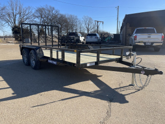 New 2025 Sure-Trac 7x14 (7K) Utility Trailer