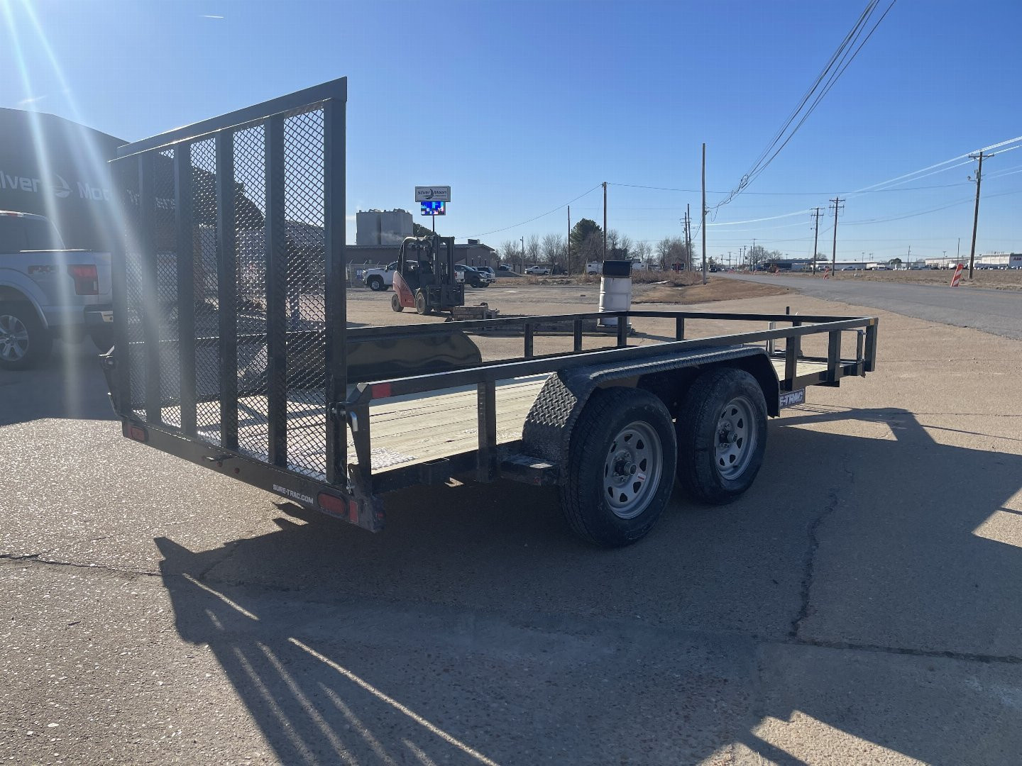New 2025 Sure-Trac 7x14 (7K) Utility Trailer