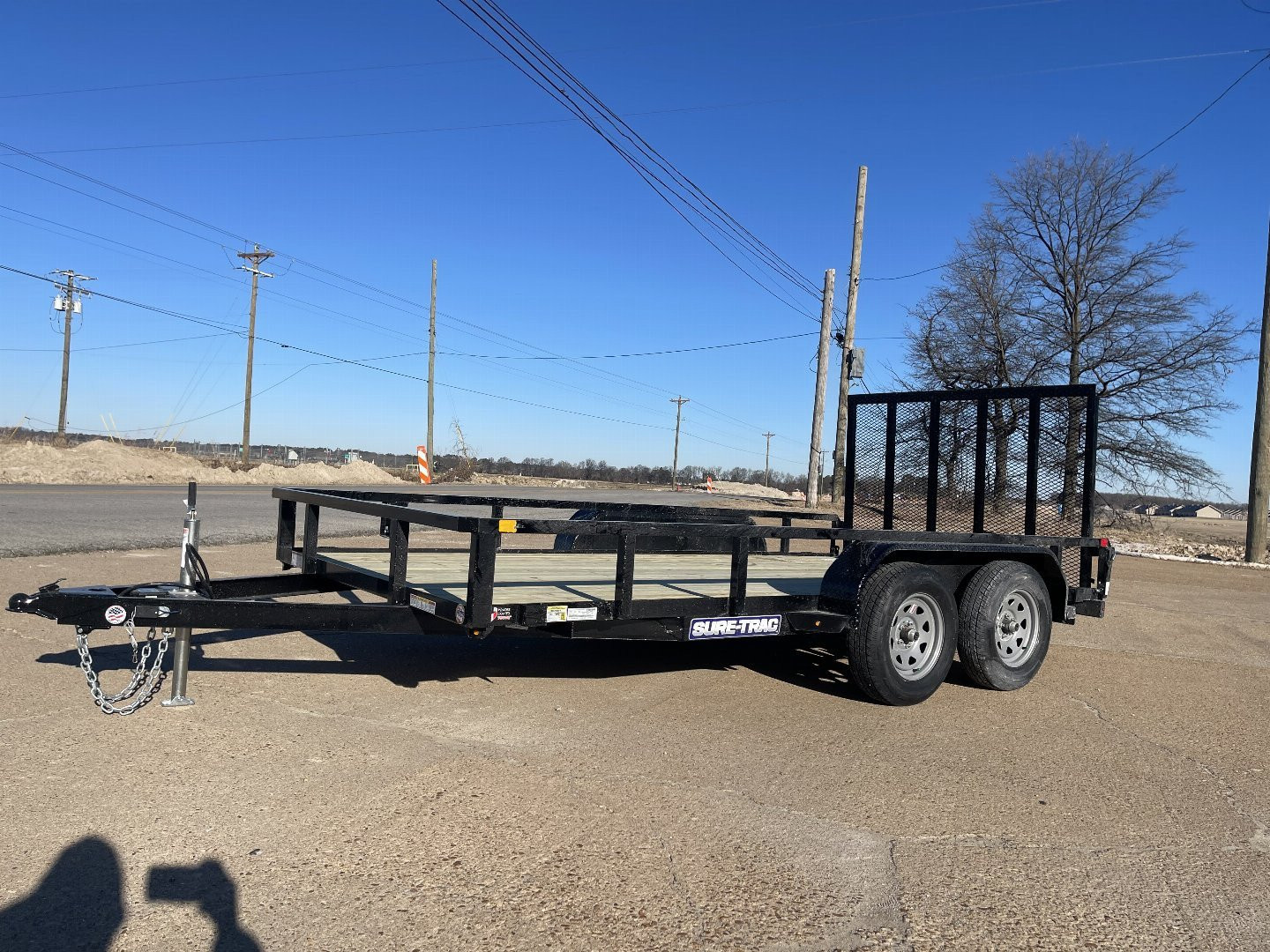 New 2025 Sure-Trac 7x14 (7K) Utility Trailer