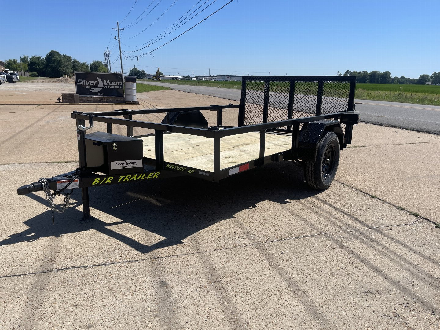 New 2024 B/R Trailers 76X12 SA Utility Trailer