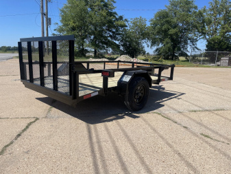 New 2024 B/R Trailers 76X12 SA Utility Trailer