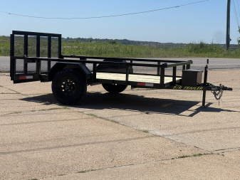 New 2024 B/R Trailers 76X12 SA Utility Trailer