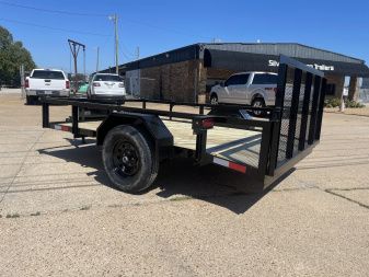 New 2024 B/R Trailers 76X12 SA Utility Trailer