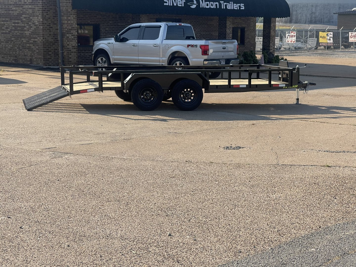New 2024 B/R Trailers 76x16 TA (7K) Utility Trailer