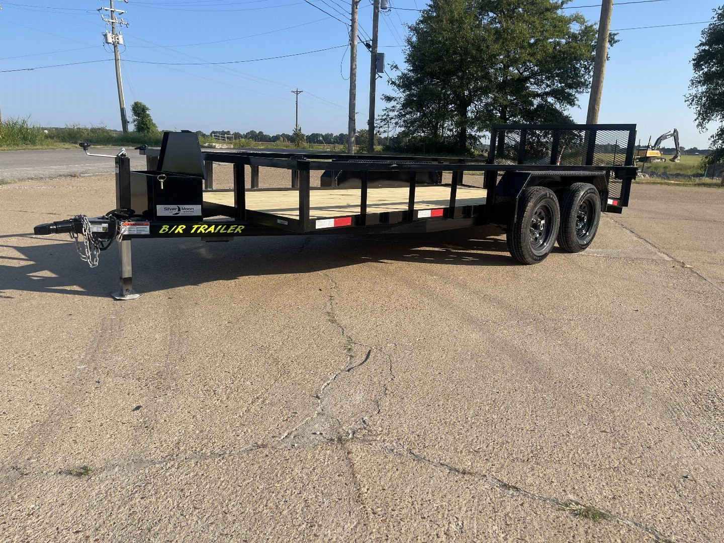 New 2024 B/R Trailers 76x16 TA (7K) Utility Trailer