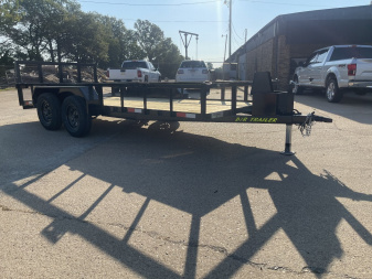 New 2024 B/R Trailers 76x16 TA (7K) Utility Trailer