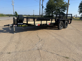 New 2024 B/R Trailers 76x16 TA (7K) Utility Trailer