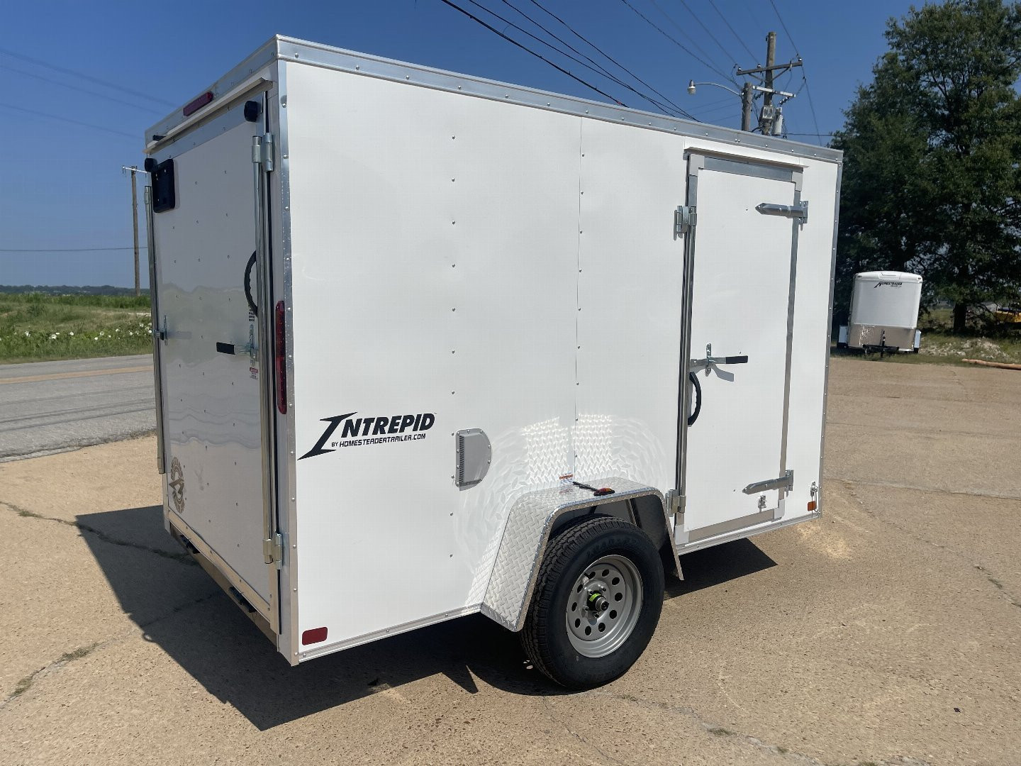New 2025 Homesteader Trailer 6x10 S/A Intrepid Cargo / Enclosed Trailer