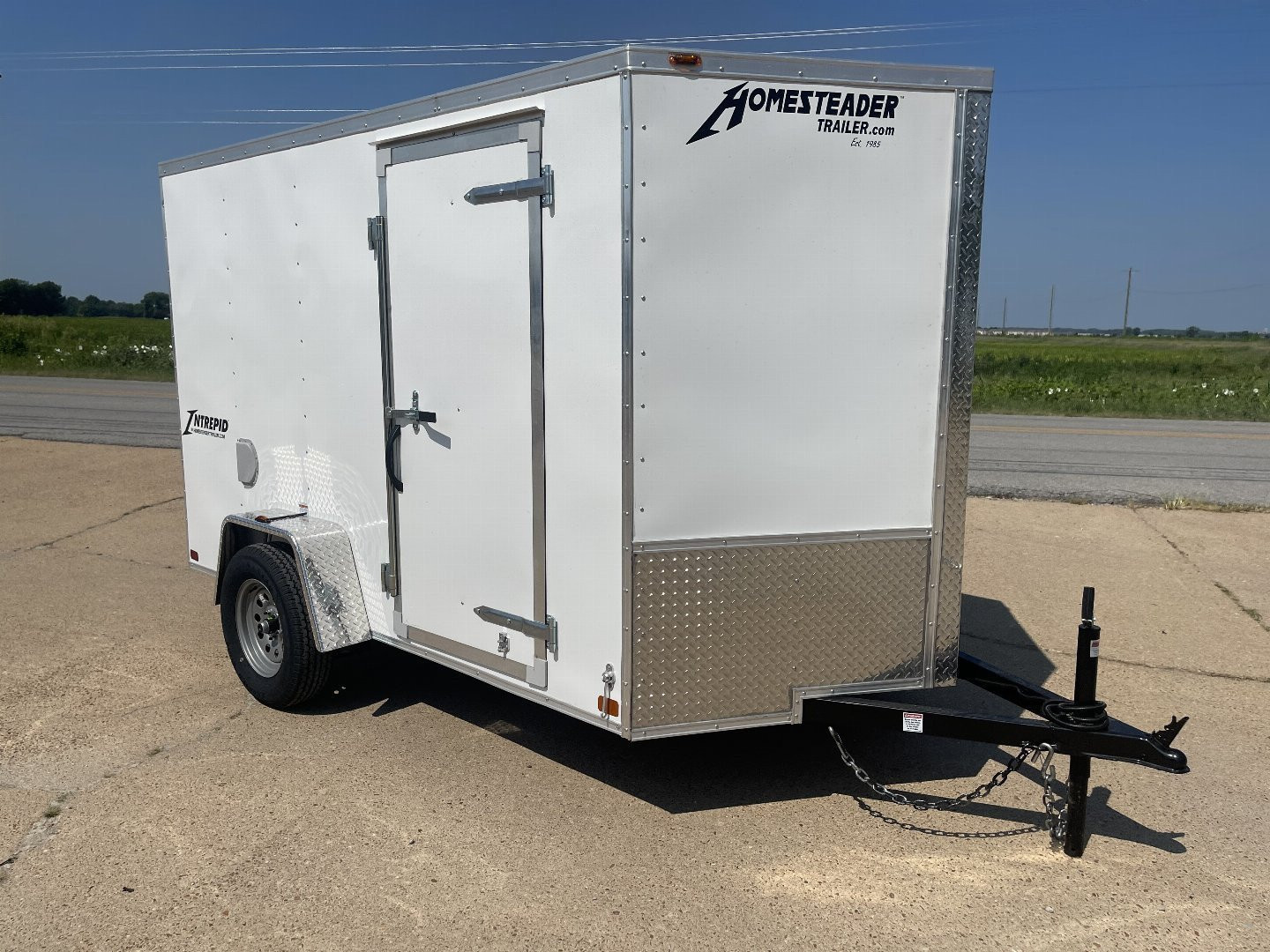 New 2025 Homesteader Trailer 6x10 S/A Intrepid Cargo / Enclosed Trailer