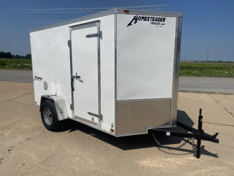 New 2025 Homesteader Trailer 6x10 S/A Intrepid Cargo / Enclosed Trailer