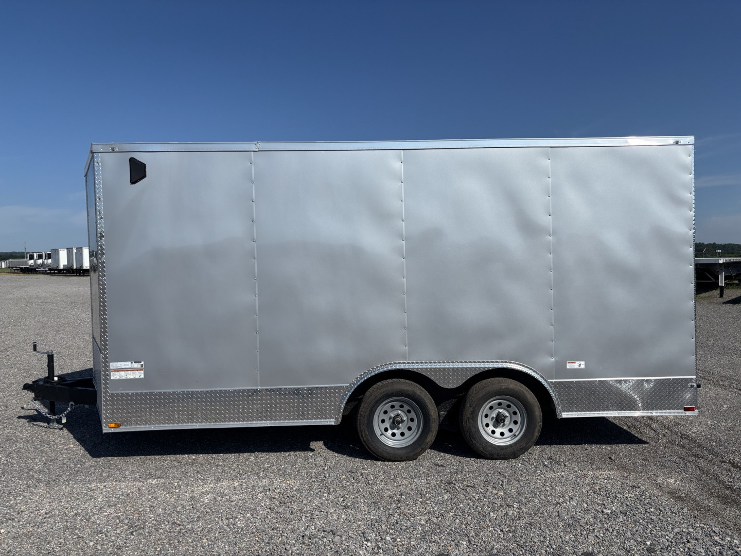 New 2025 Quality Cargo 8.5x16 Cargo -Silver Cargo / Enclosed Trailer