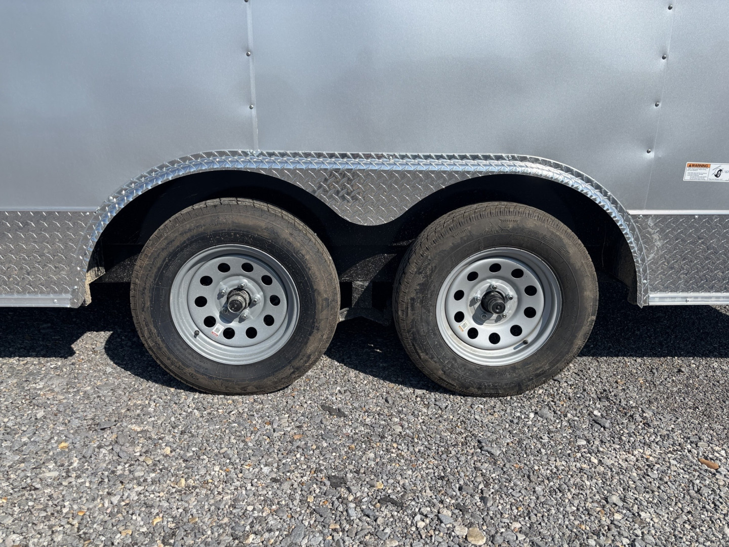 New 2025 Quality Cargo 8.5x16 Cargo -Silver Cargo / Enclosed Trailer