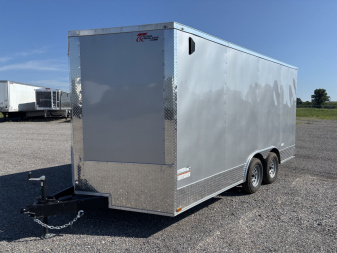 New 2025 Quality Cargo 8.5x16 Cargo -Silver Cargo / Enclosed Trailer