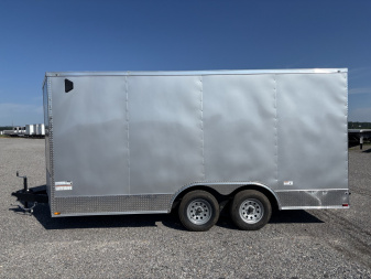 New 2025 Quality Cargo 8.5x16 Cargo -Silver Cargo / Enclosed Trailer