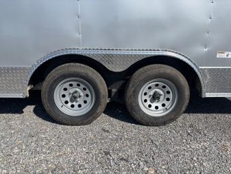 New 2025 Quality Cargo 8.5x16 Cargo -Silver Cargo / Enclosed Trailer