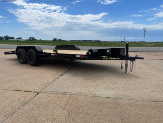 New 2025 B/R Trailers 82x18 7K TA Car Hauler