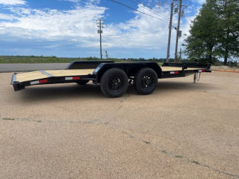 New 2025 B/R Trailers 82x18 7K TA Car Hauler