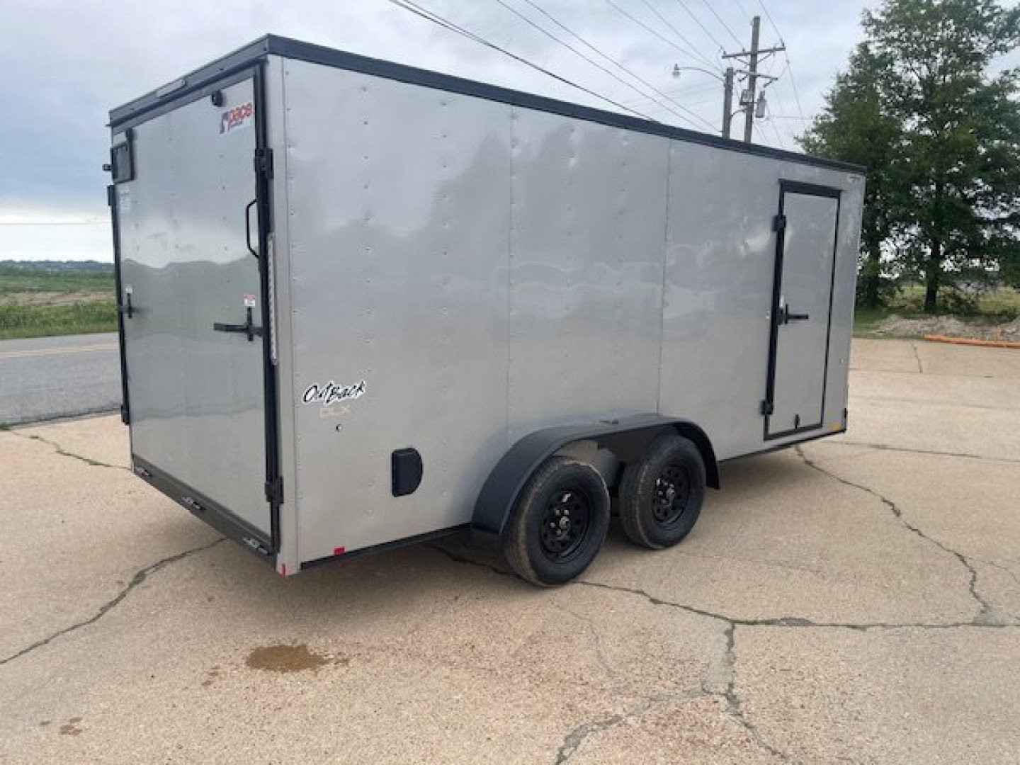 New Pace American Outback DLX 7x16 Cargo / Enclosed Trailer