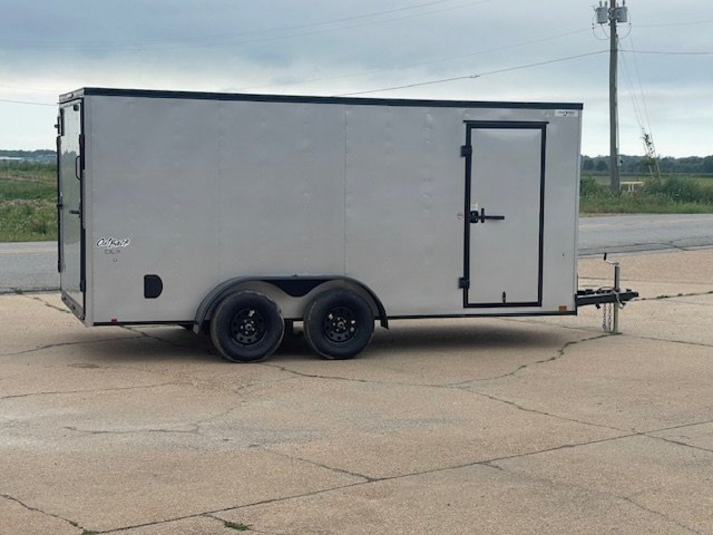 New Pace American Outback DLX 7x16 Cargo / Enclosed Trailer