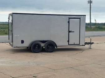 New Pace American Outback DLX 7x16 Cargo / Enclosed Trailer