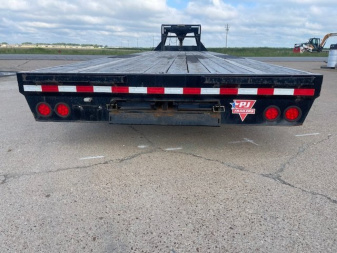 Used 2019 PJ TRAILERS 102" x 32' 15.6K LS Gooseneck Flatbed