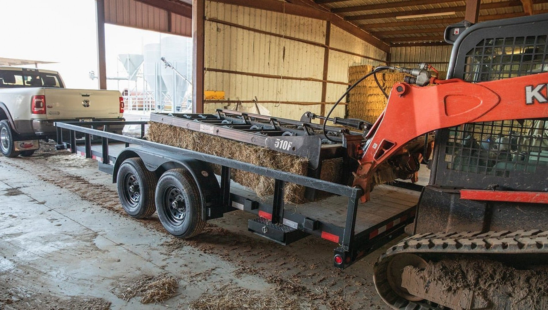 New 2024 Big Tex Trailers 83x20 Slide in Ramps (10K) Utility Trailer