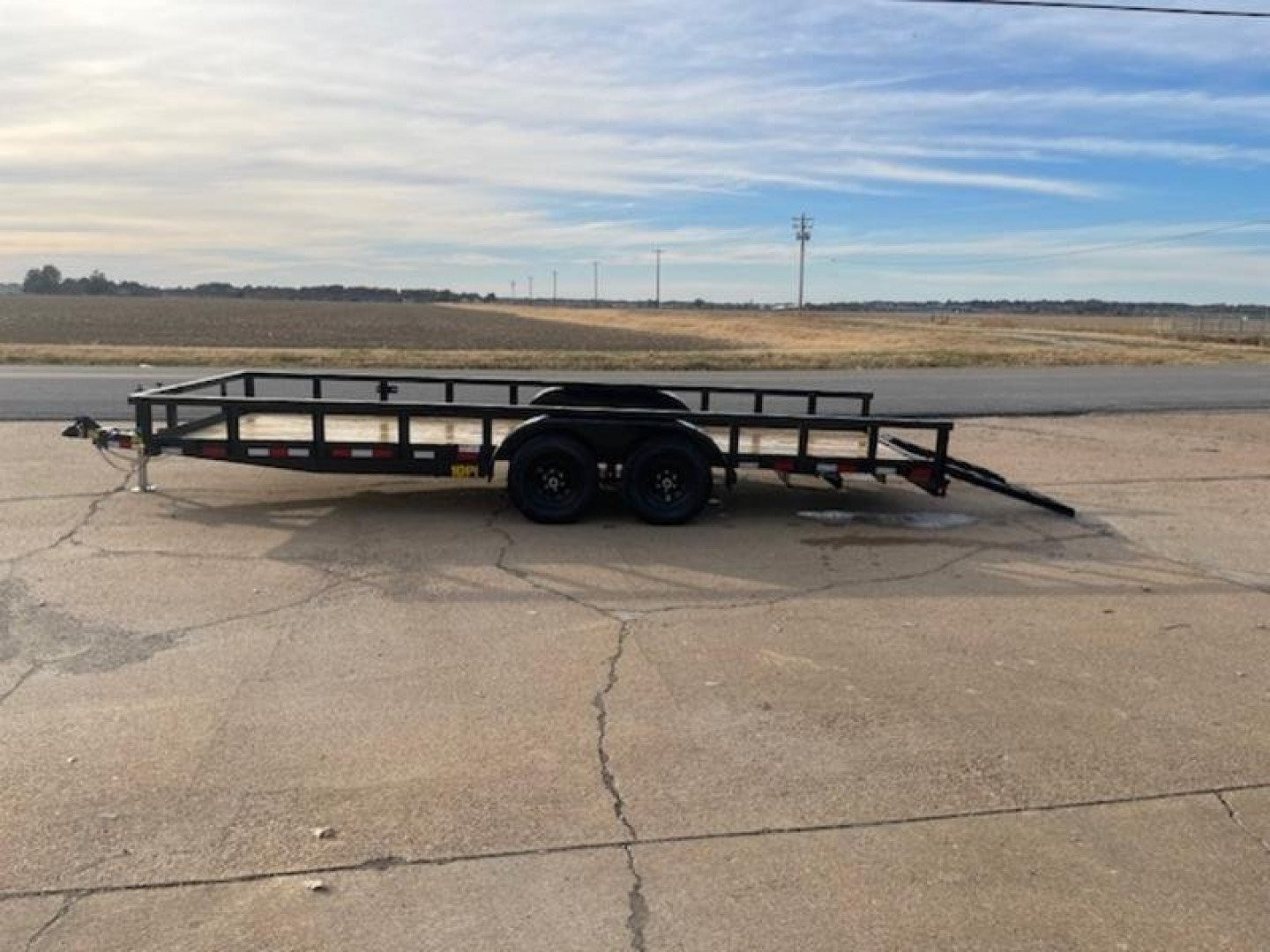 New 2024 Big Tex Trailers 83x20 Slide in Ramps (10K) Utility Trailer
