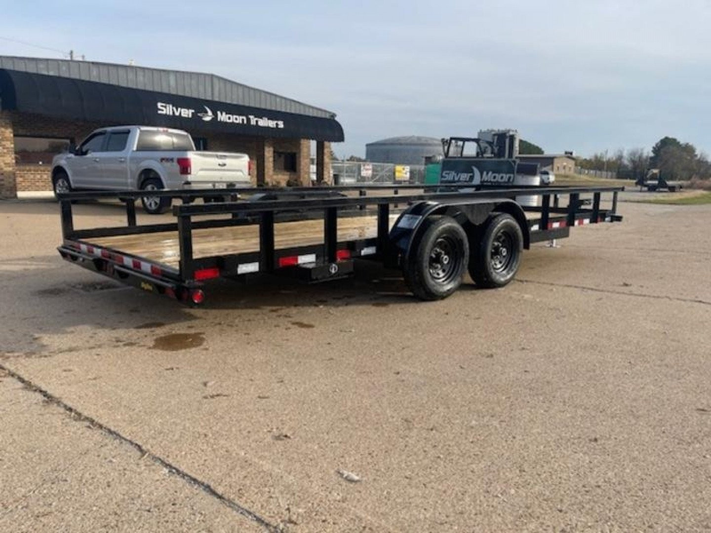 New 2024 Big Tex Trailers 83x20 Slide in Ramps (10K) Utility Trailer