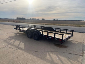 New 2024 Big Tex Trailers 83x20 Slide in Ramps (10K) Utility Trailer