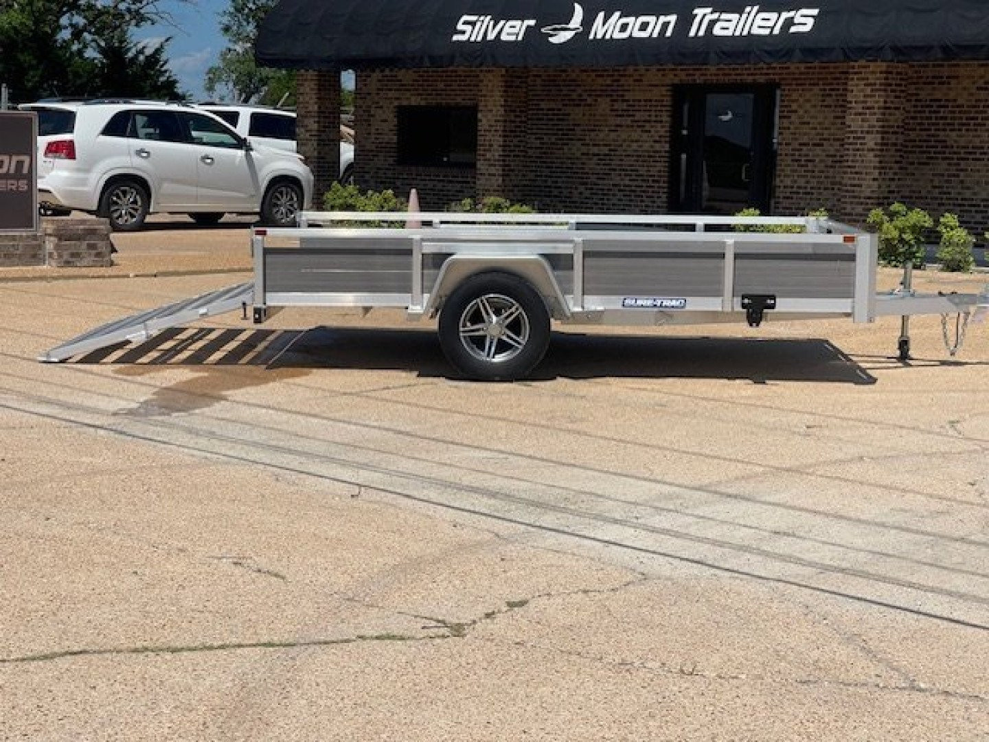 New 2023 Sure-Trac Aluminum 78x12 Composite Side (3K) Utility Trailer