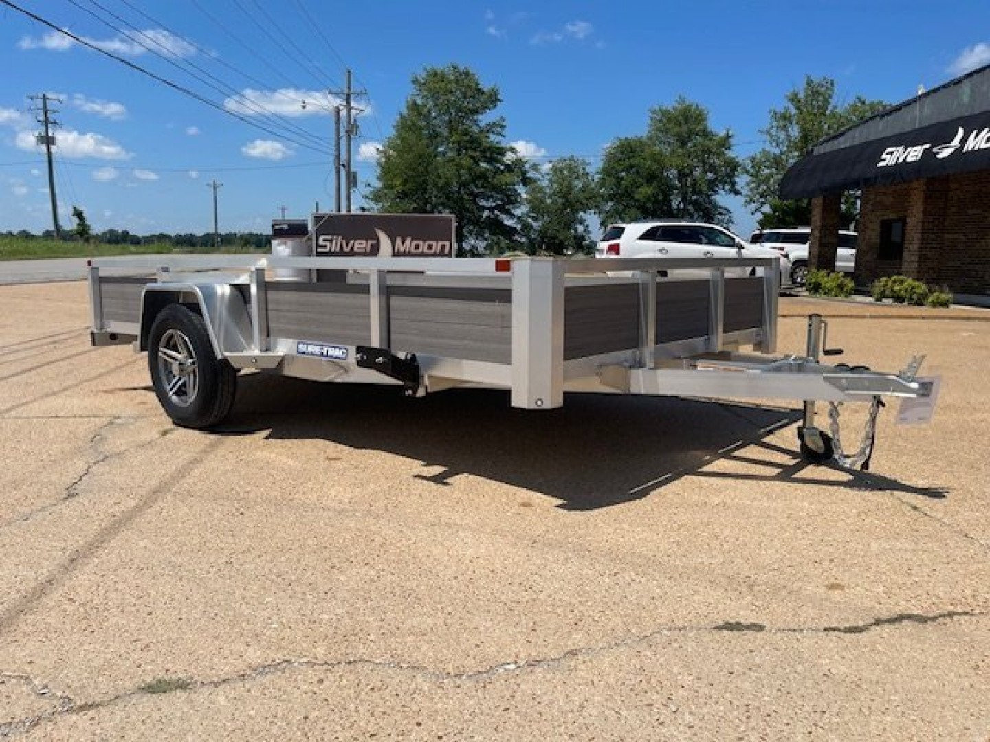 New 2023 Sure-Trac Aluminum 78x12 Composite Side (3K) Utility Trailer