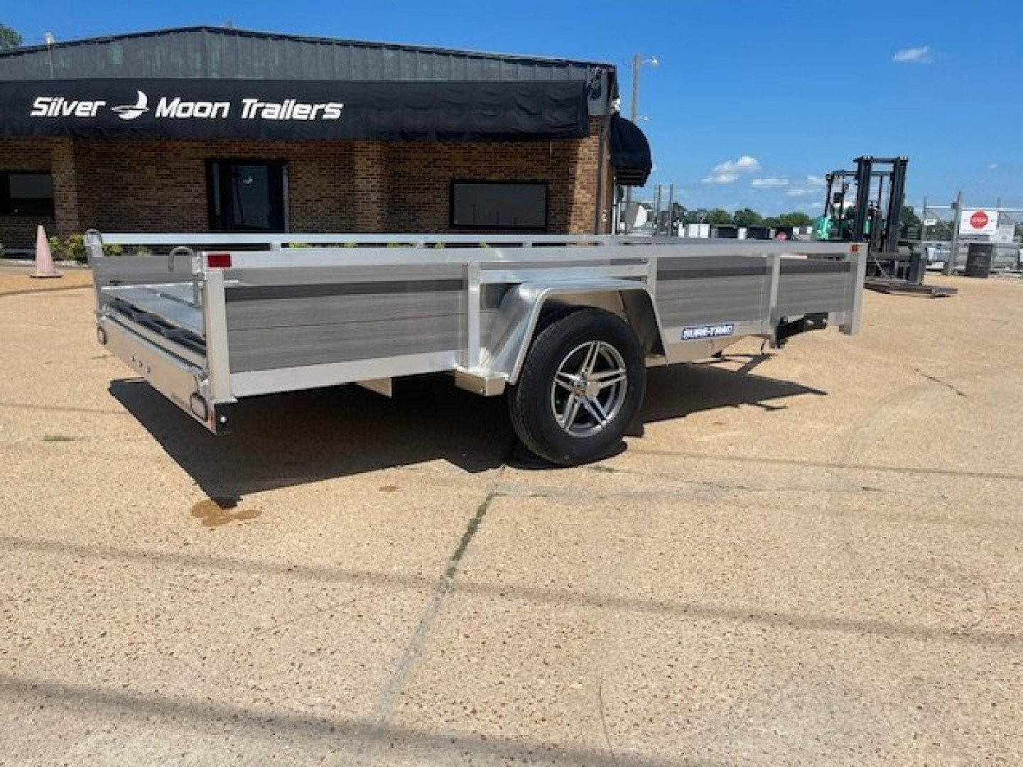 New 2023 Sure-Trac Aluminum 78x12 Composite Side (3K) Utility Trailer