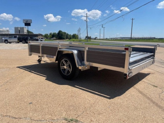 New 2023 Sure-Trac Aluminum 78x12 Composite Side (3K) Utility Trailer