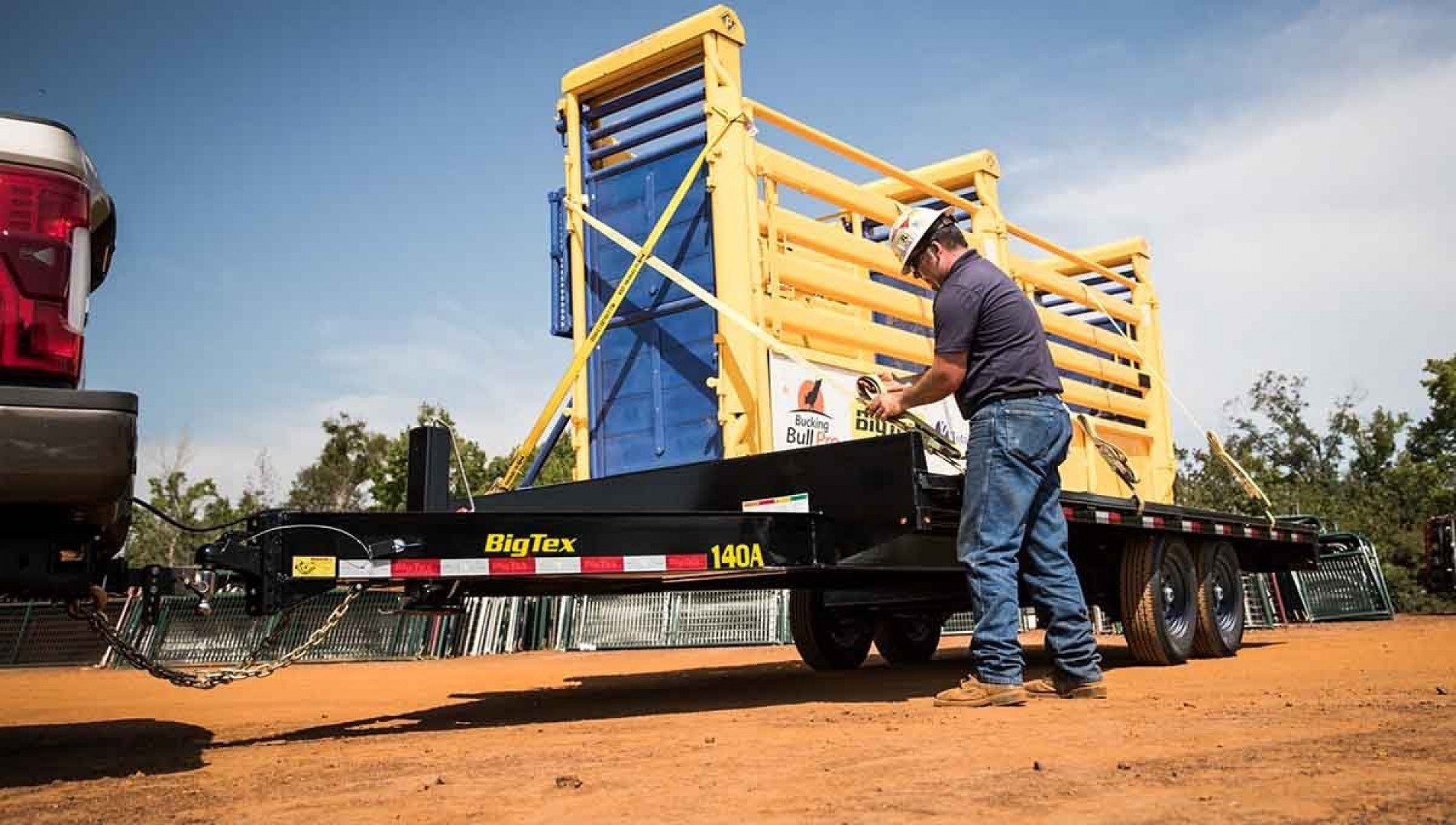 New 2025 Big Tex Trailers 14OA-20BK Heavy Duty Over-The-Axle Bumperpull