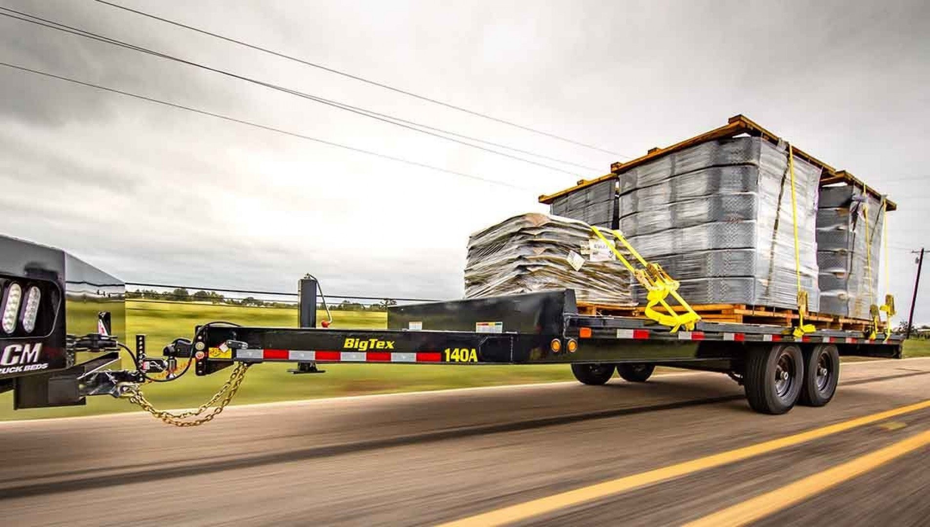New 2025 Big Tex Trailers 14OA-20BK Heavy Duty Over-The-Axle Bumperpull