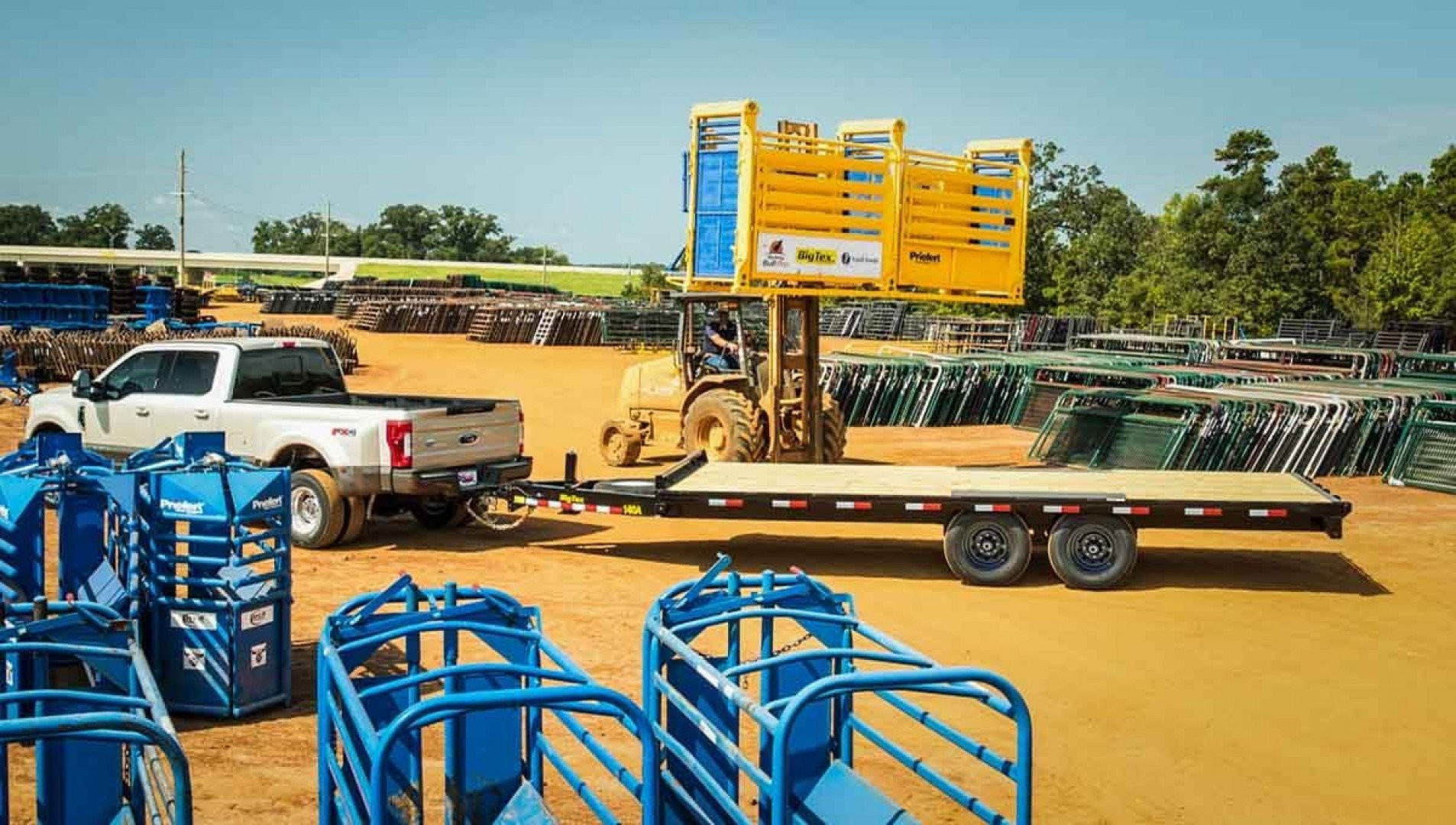 New 2025 Big Tex Trailers 14OA-20BK Heavy Duty Over-The-Axle Bumperpull