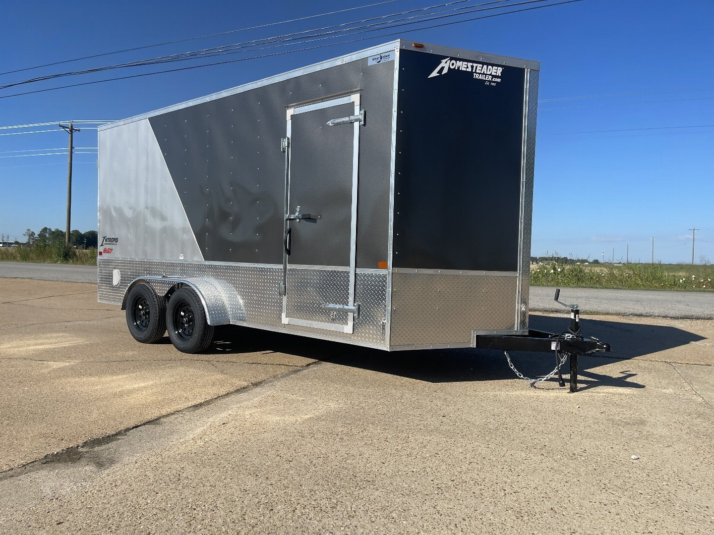 New 2025 Homesteader Trailer 7x16x7 (7K) Enclosed Trailer